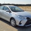 Toyota Yaris 2022 GCC silver